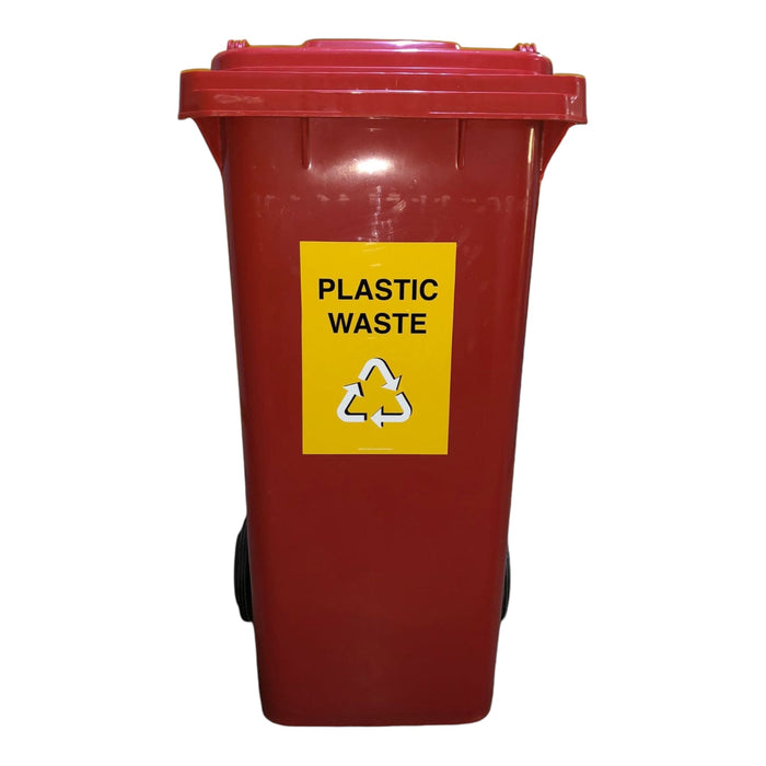 Plastic Waste Bin 120L