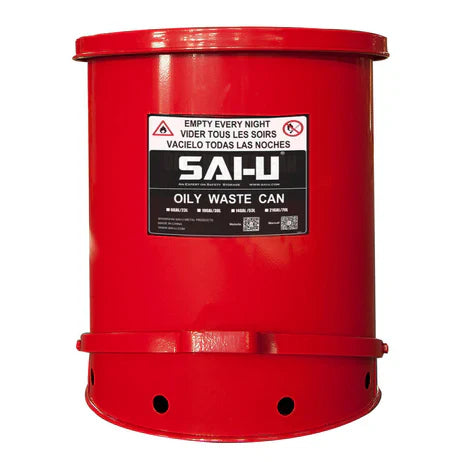 OILY WASTE CAN 21 GALLON WC2021R