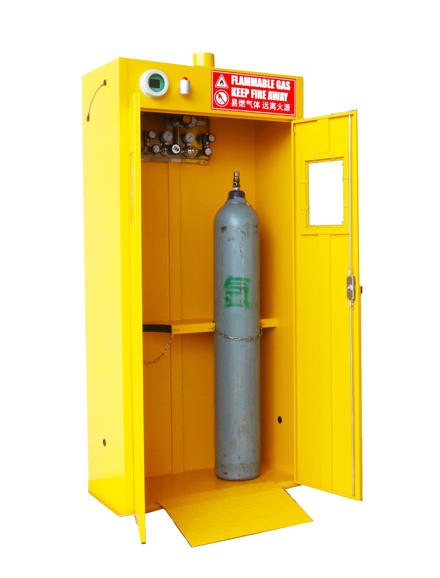 Shell Gas Cabinet Gas Cylinder Storage Cabinet — Spilldoc Malaysia