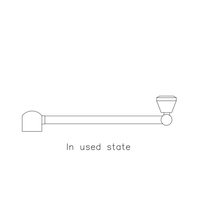 Pull Down Counter Mounted Eyewash EEW-SD