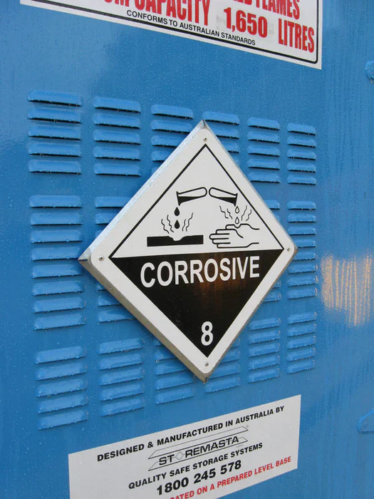 Single Depth Toxic Substance Store - 2 IBC - Vertical