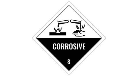 Class 8 - Corrosive — Spilldoc Malaysia