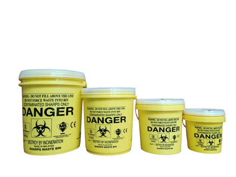 SHARPS DISPOSAL CONTAINER 10L