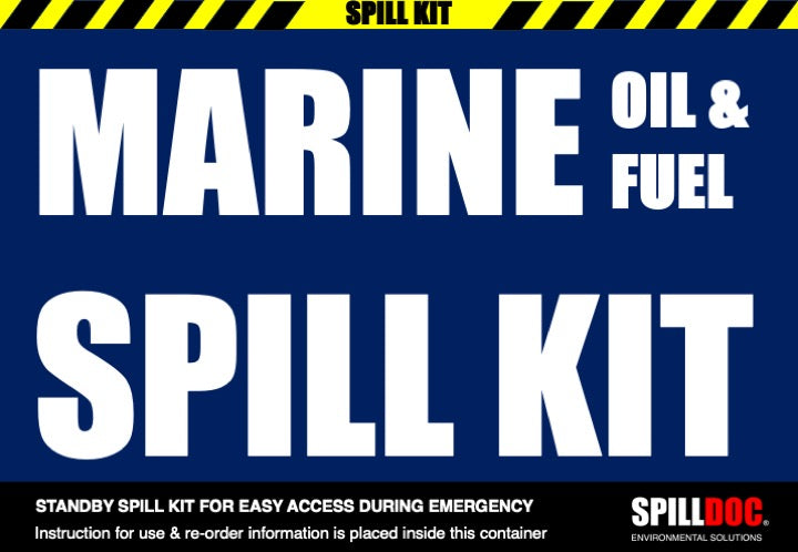 Marine Spill Kit Sign — Spilldoc Malaysia